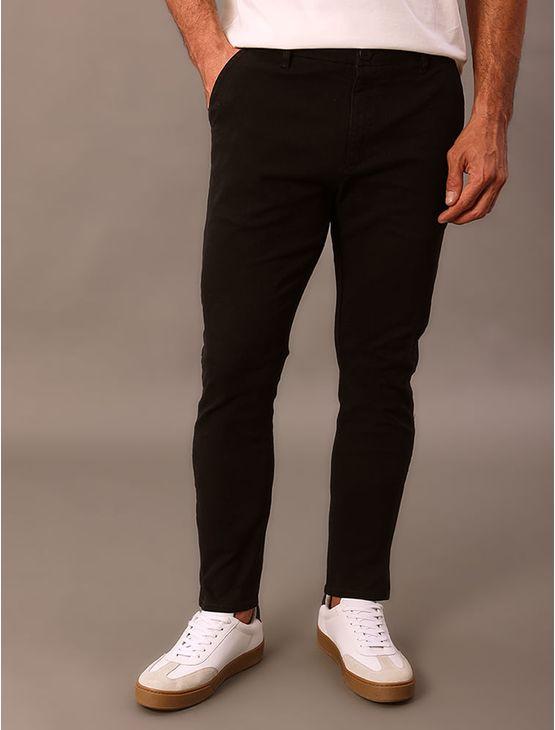 Calça Chino Skinny - Preto Calça Chino Skinny Preto 42
