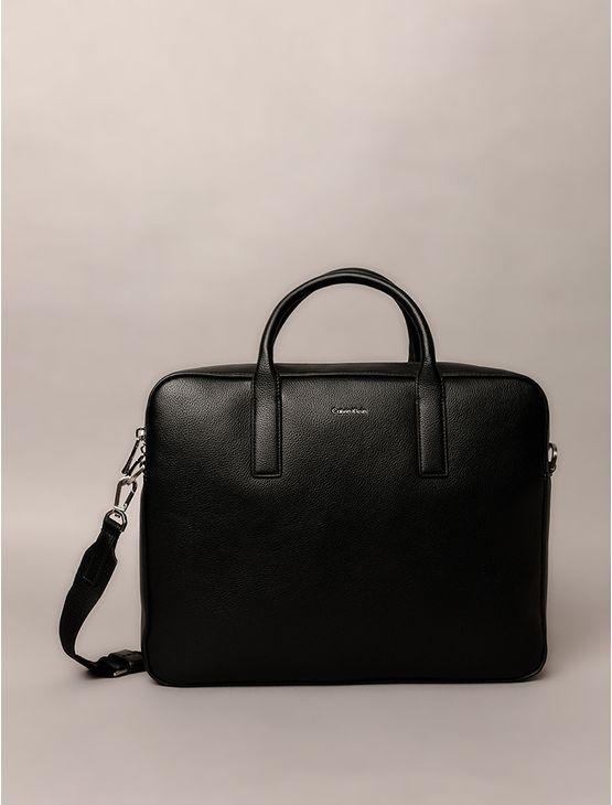Pasta Calvin Klein Para Laptop em Pu c Alça Transv - Preto Pasta Calvin Klein Para Laptop em Pu c Alça Transv Preto u