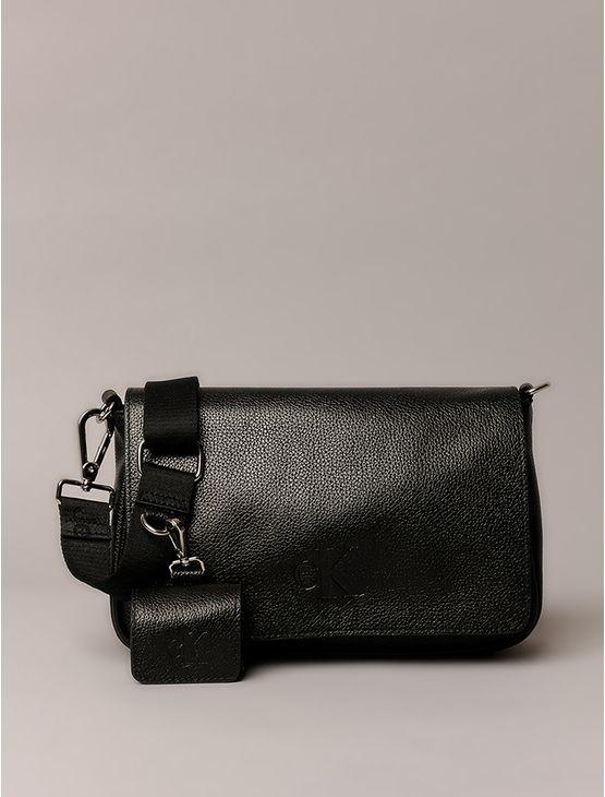 Bolsa Média Calvin Klein Jeans Chaveiro - Preto Bolsa Média Calvin Klein Jeans Chaveiro Preto u