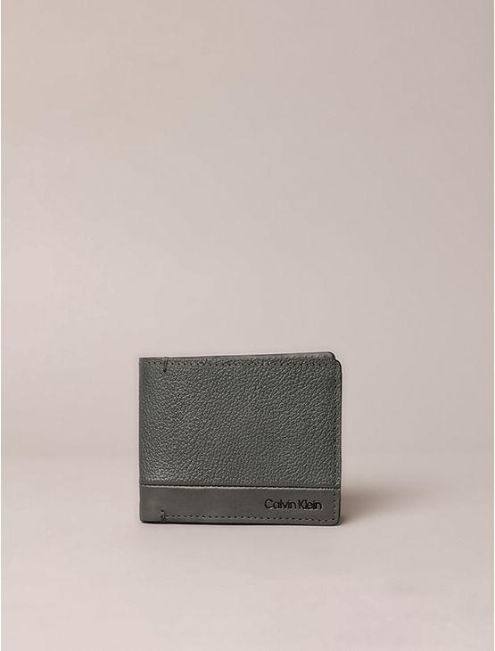 Carteira Calvin Klein - Chumbo Carteira Calvin Klein Chumbo u