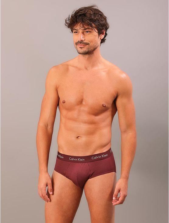 Cueca Brief Modal - Bordo/Caqui Cueca Brief Modal Bordo/Caqui g