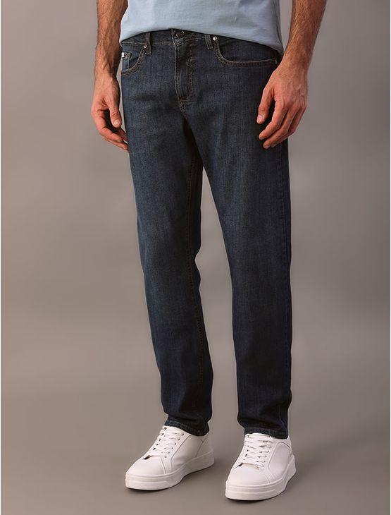 Calça Jeans Slim 5 Pockets - Marinho Calça Jeans Slim 5 Pockets Marinho 40