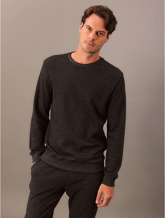 Casaco de Moletom Calvin Klein Jogger - Chumbo Casaco de Moletom Calvin Klein Jogger Chumbo p