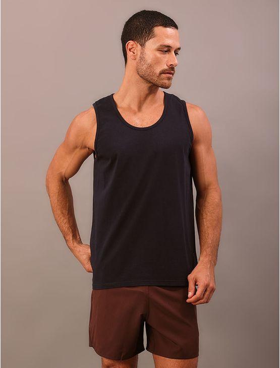 Regata Masculina Swimwear Calvin Klein - Azul Marinho Regata Masculina Swimwear Calvin Klein Azul Marinho Pp