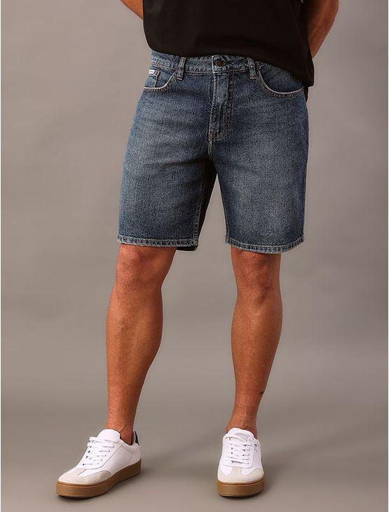 Bermuda Jeans 5 Pockets - Marinho Bermuda Jeans 5 Pockets Marinho 36