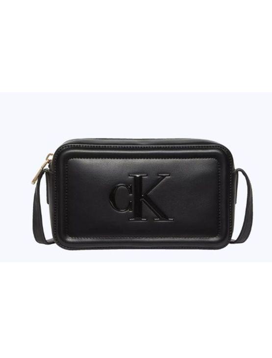 Bolsa Ckj Camera Bag Bold - Preto Bolsa Ckj Camera Bag Bold Preto u