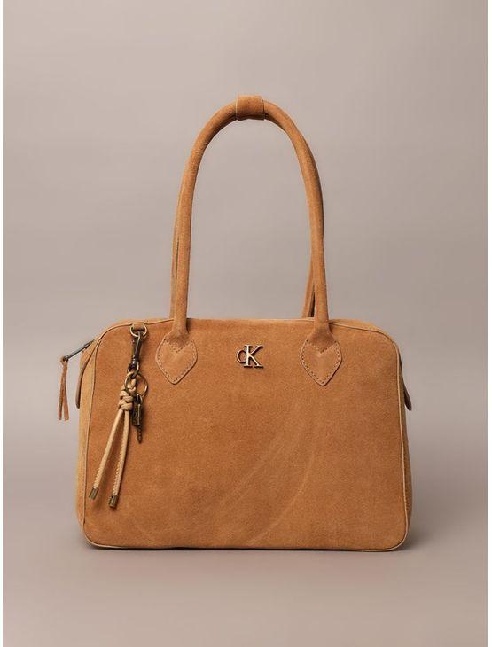 Bolsa Media Calvin Klein Jeans Soft - Havana Bolsa Media Calvin Klein Jeans Soft Havana u