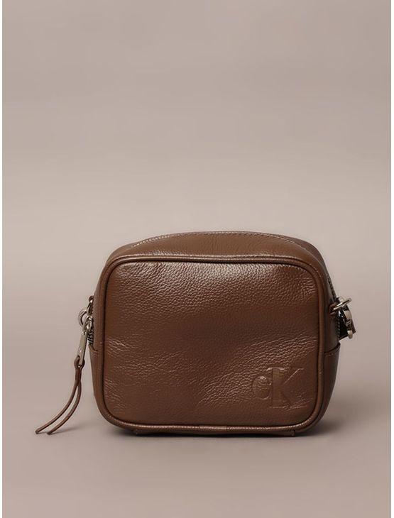 Bolsa Camera Bag Ckj Chaveiro - Marrom Bolsa Camera Bag Ckj Chaveiro Marrom u