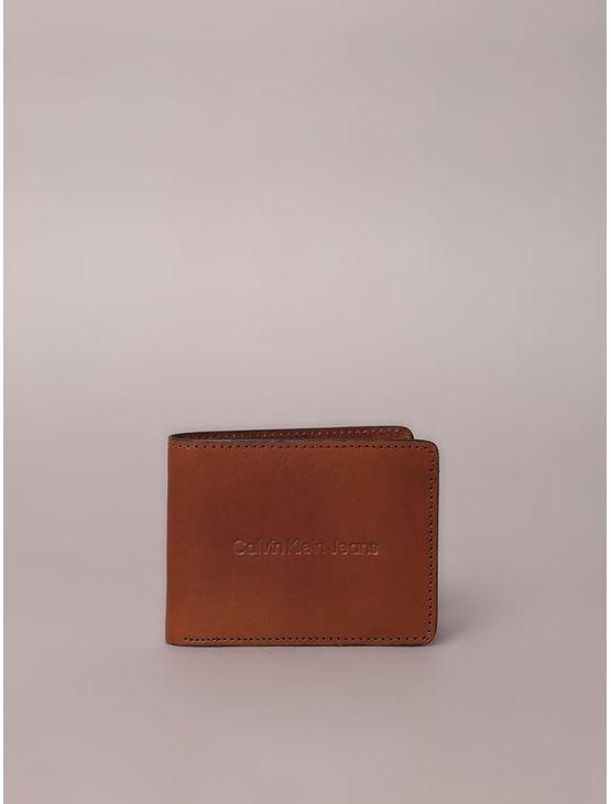 Carteira Calvin Klein Jeans Basic - Havana Carteira Calvin Klein Jeans Basic Havana u
