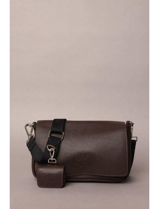 Bolsa Média Ckj Chaveiro - Marrom Bolsa Média Ckj Chaveiro Marrom u