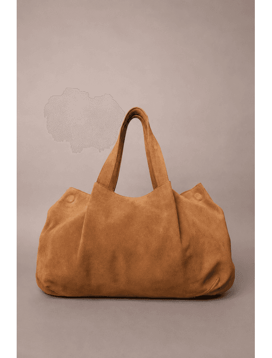 Bolsa Grande Cks Camurça Dupla Função - Havana Bolsa Grande Cks Camurça Dupla Função Havana u