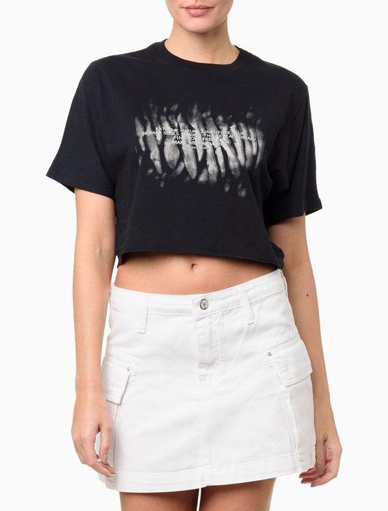 Blusa Feminina Silk Textura - Preto Blusa Feminina Silk Textura Preto m