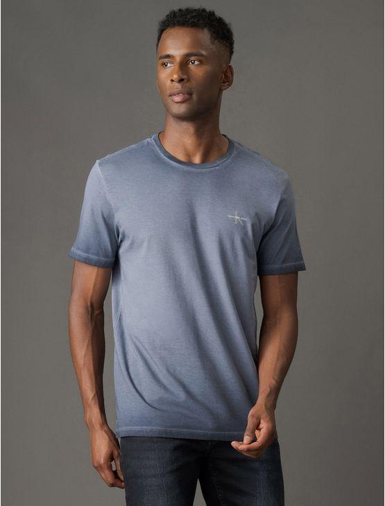 Camiseta Masculina Reissue Tinto Calvin Klein Jeans - Marinho Camiseta Masculina Reissue Tinto Calvin Klein Jeans Marinho p