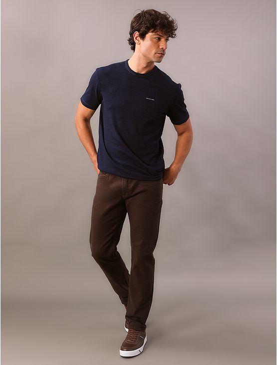 Calça Color Slim 5 Pockets - Marrom Calça Color Slim 5 Pockets Marrom 46