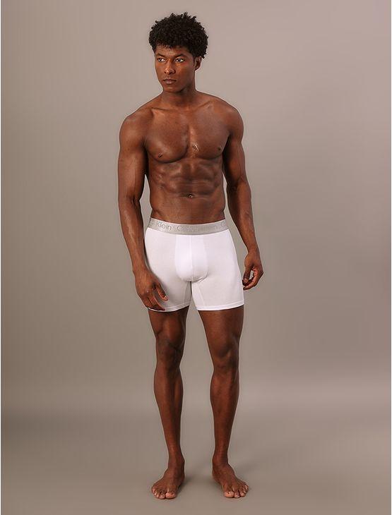 Cueca Boxer Pima Cotton Calvin Klein Underwear - Branco Cueca Boxer Pima Cotton Calvin Klein Underwear Branco m