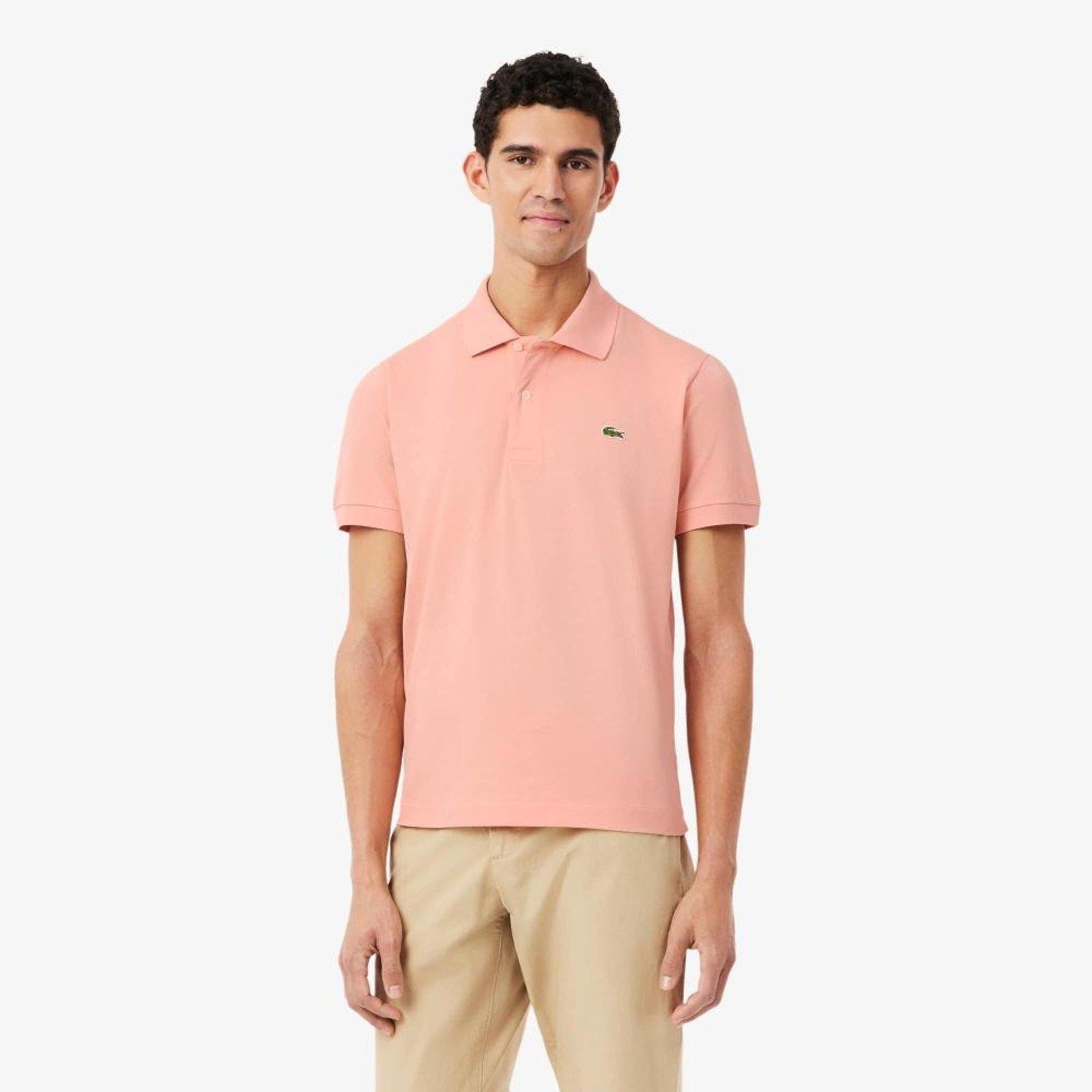 Camisa Polo L.12.12 LIGHT Piqué, ajuste clássico Rosa
