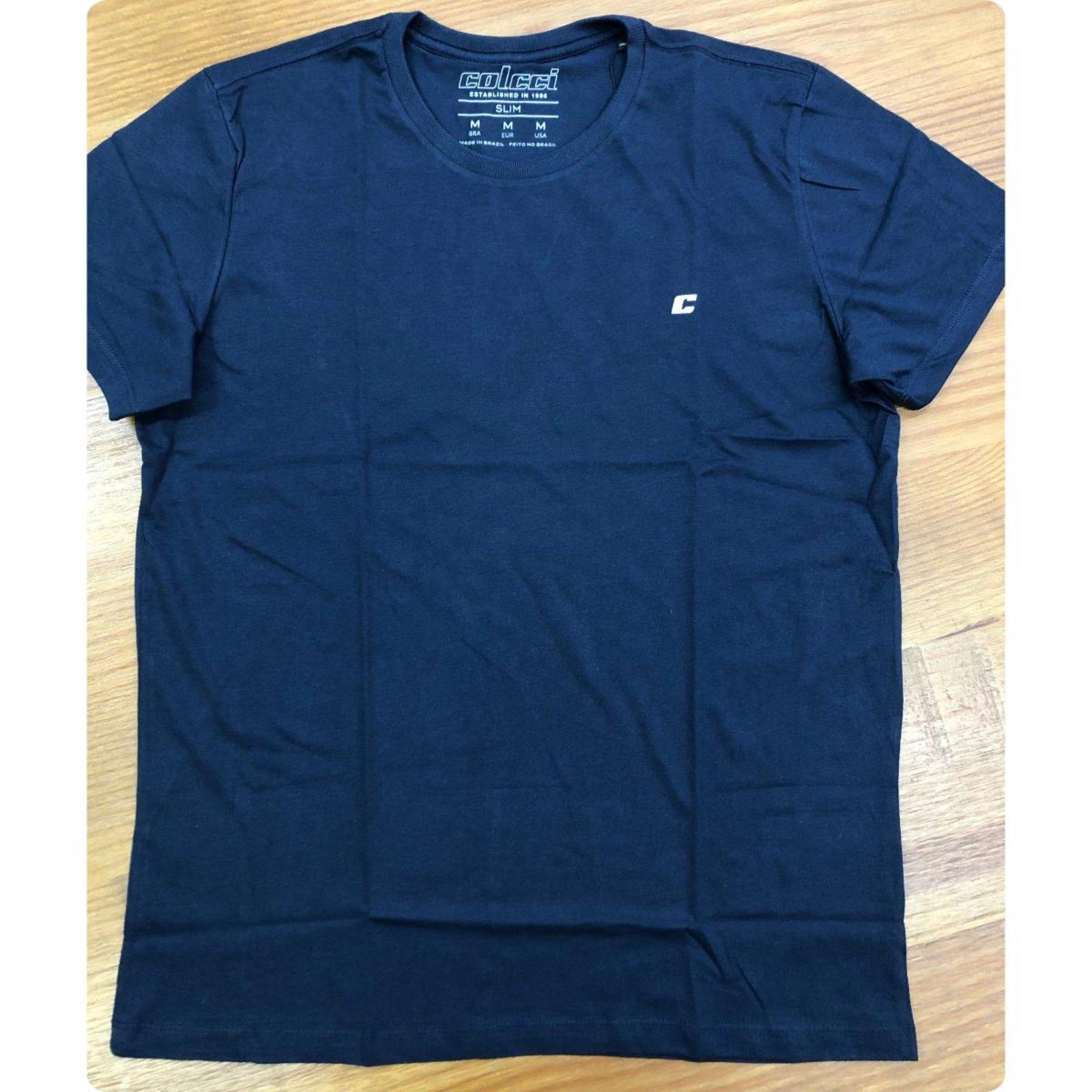 Camiseta Colcci Slim Bordo