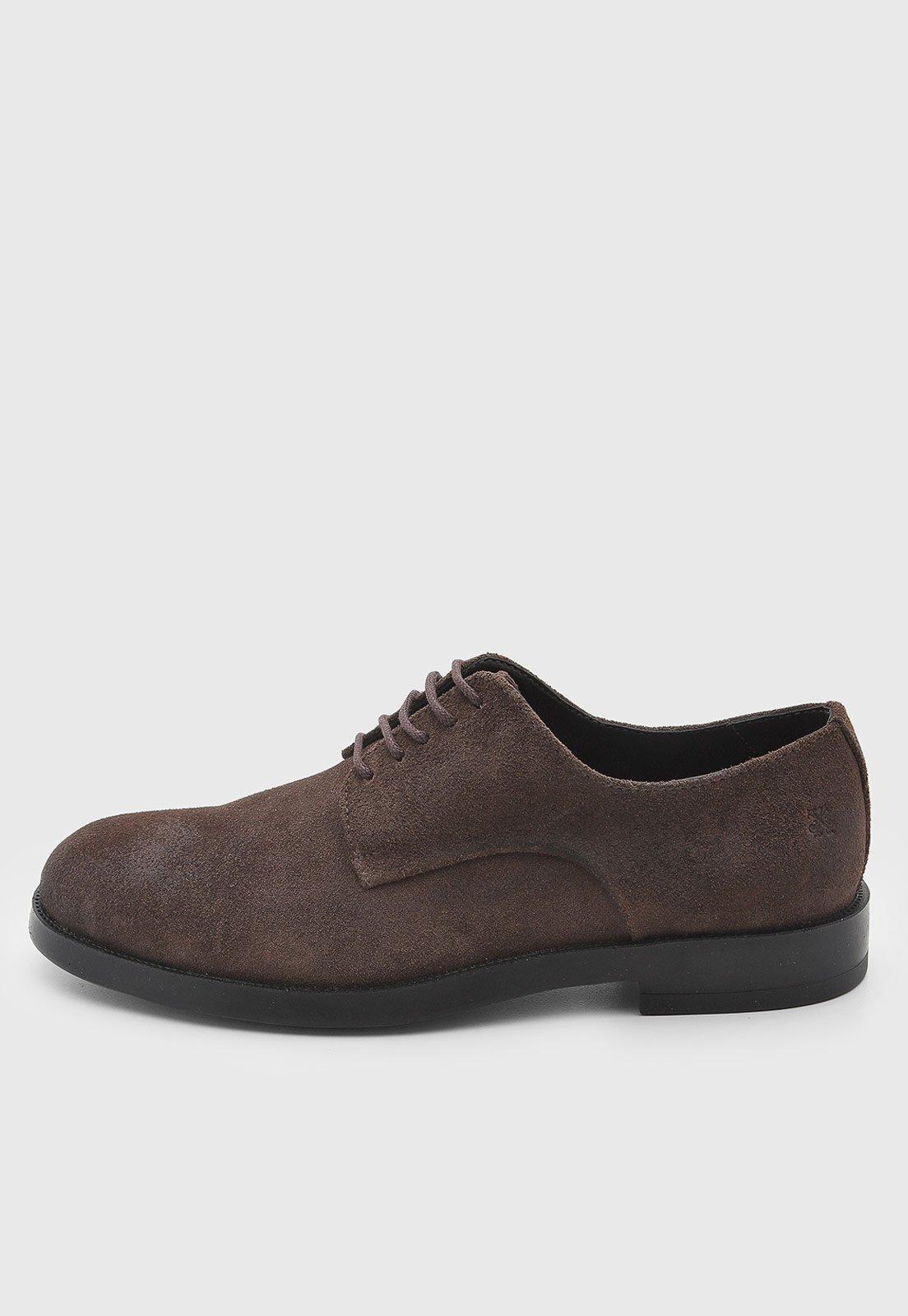 Sapato Masculino John John Buck Utilitarian Marrom