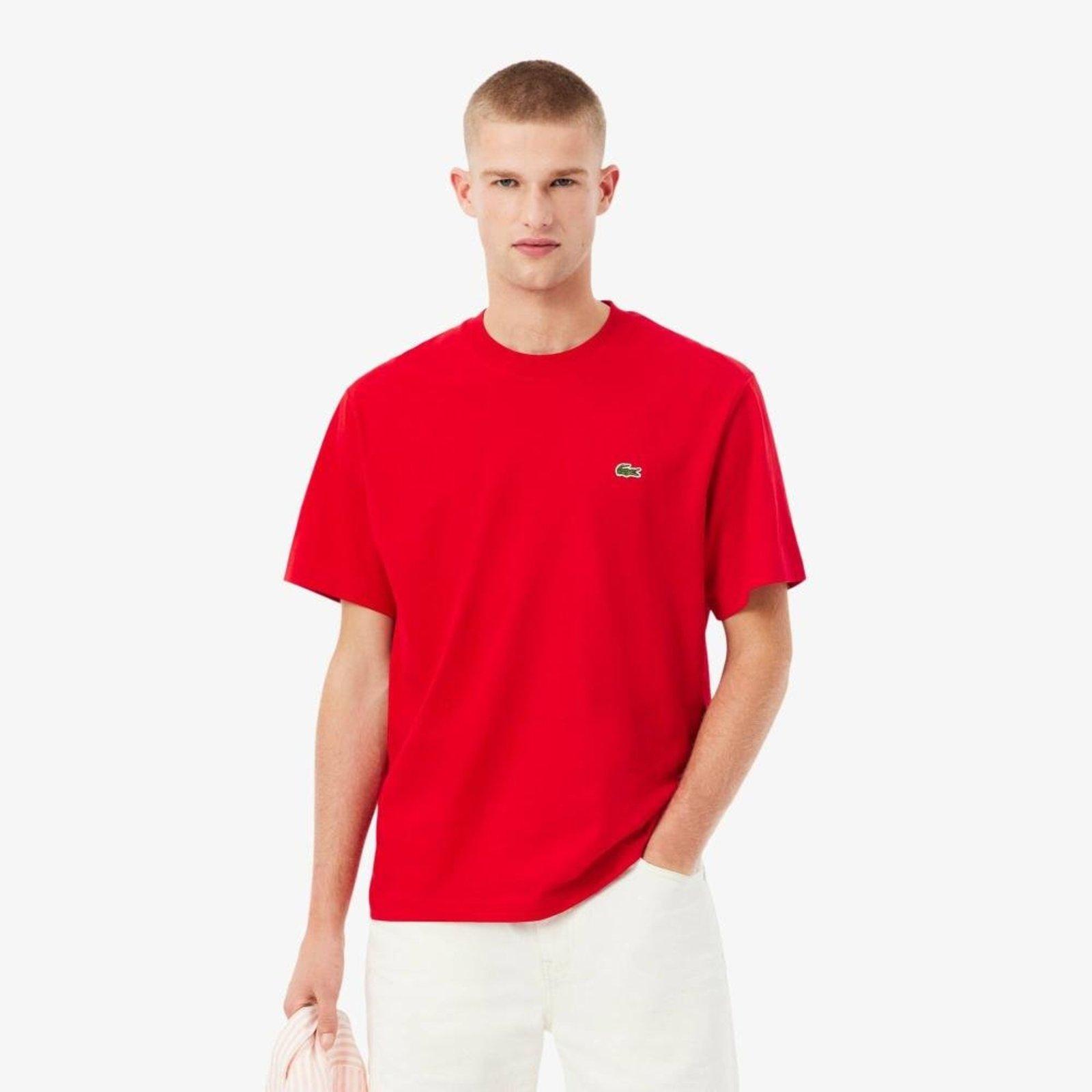 Camiseta de Algodão Vermelho