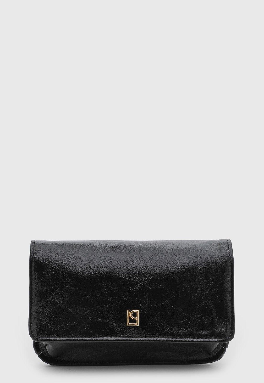 Bolsa Feminina Lança Perfume Pequena Preta