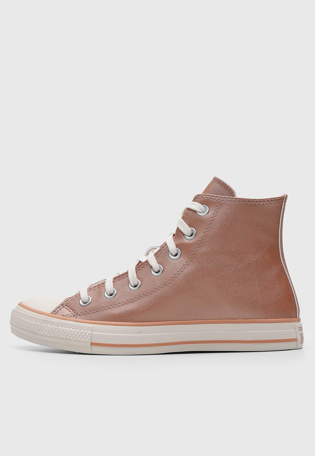 Tênis Feminino Converse Chuck Taylor All Star Cano Alto Rosa