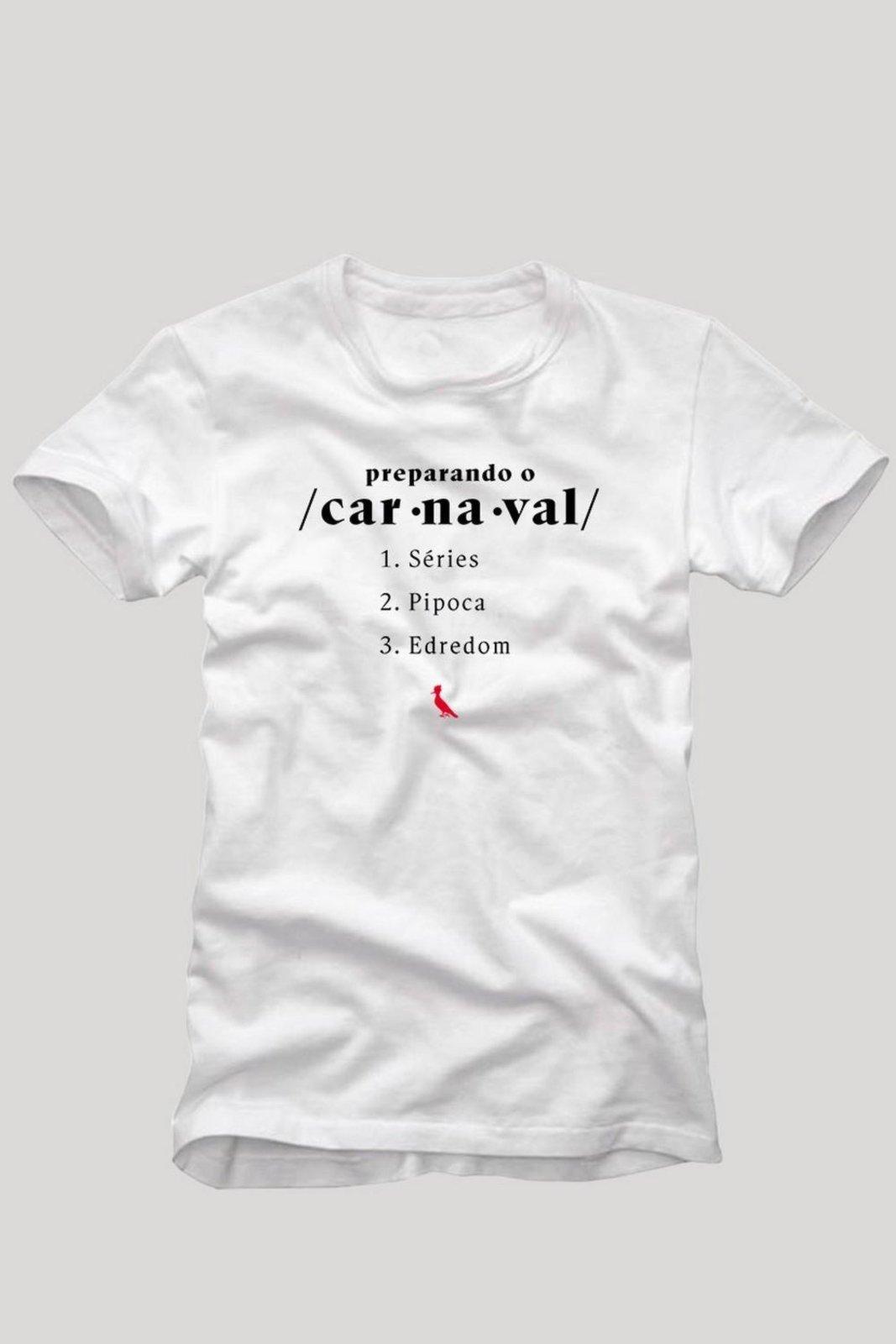 Camiseta Preparando O Carnaval Reserva Branco