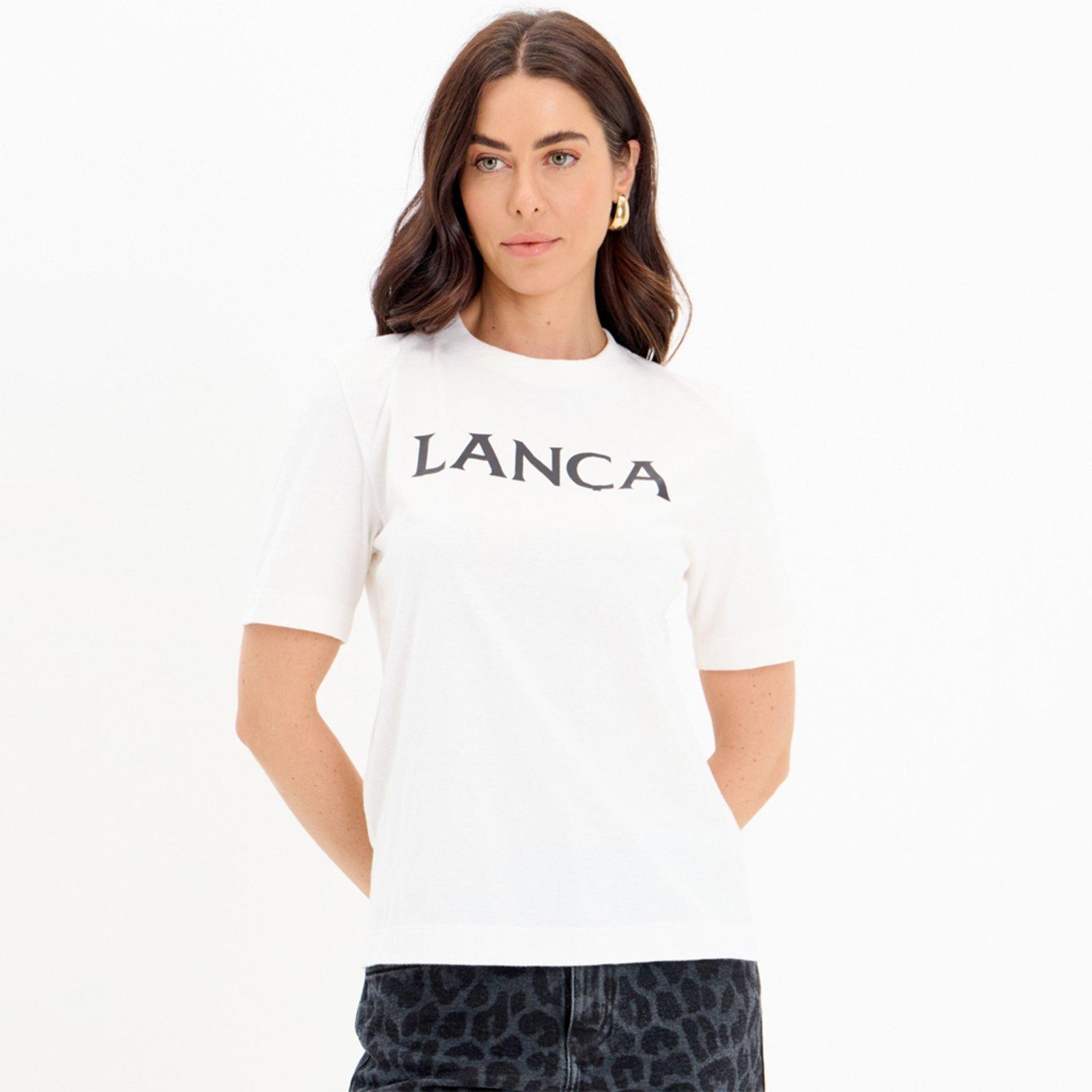 Camiseta Lança Perfume Name In25 Off White Feminino