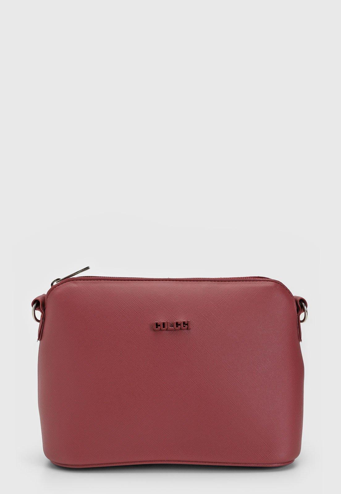 Bolsa Colcci Logo Bordô