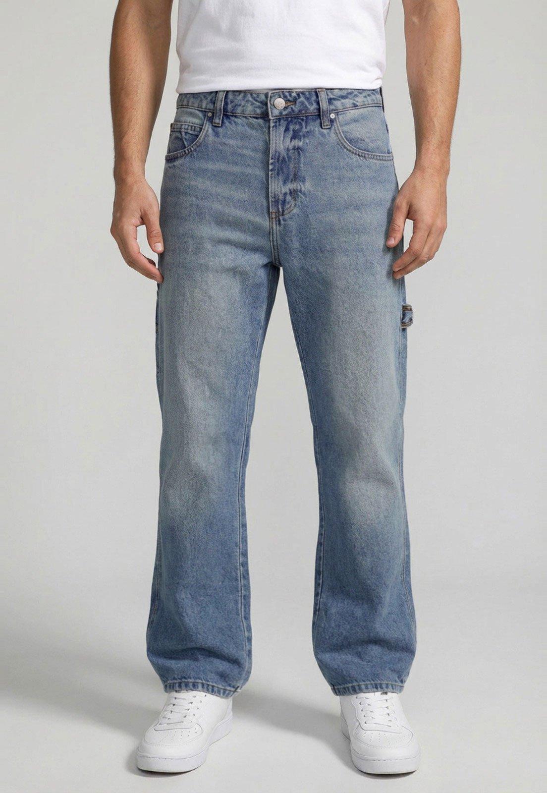Calça Masculina Colcci Reta Azul