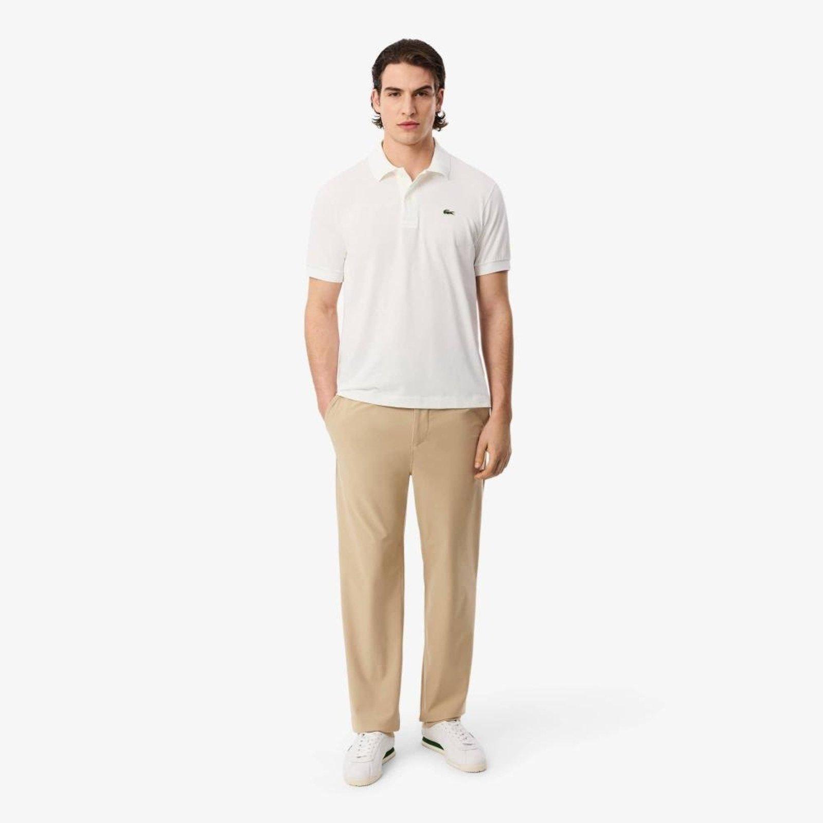 Calça Chino em Malha – Modelagem reta Bege - L Bege