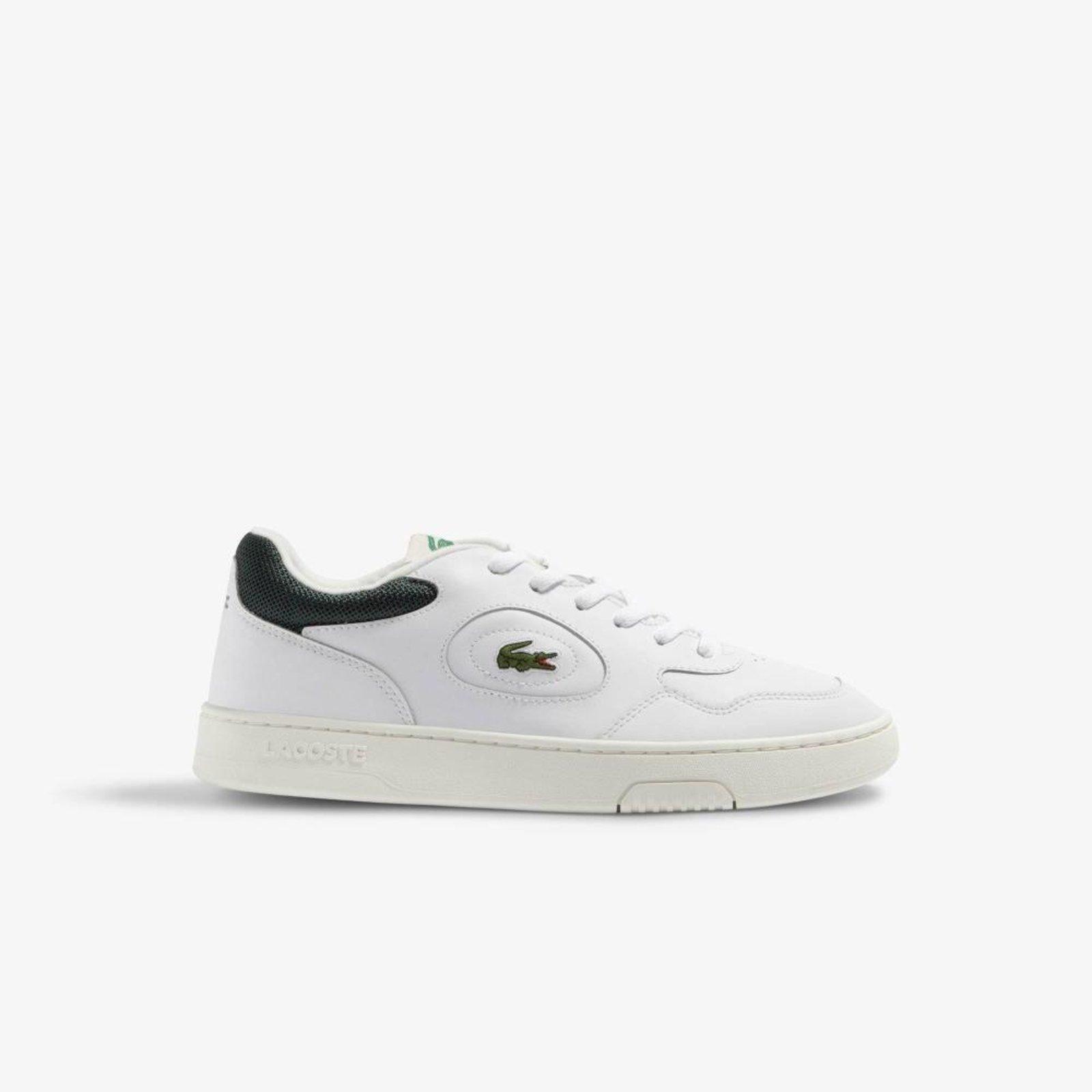 Tênis Lacoste Lacoste Masculinas Lineset de Couro Branco