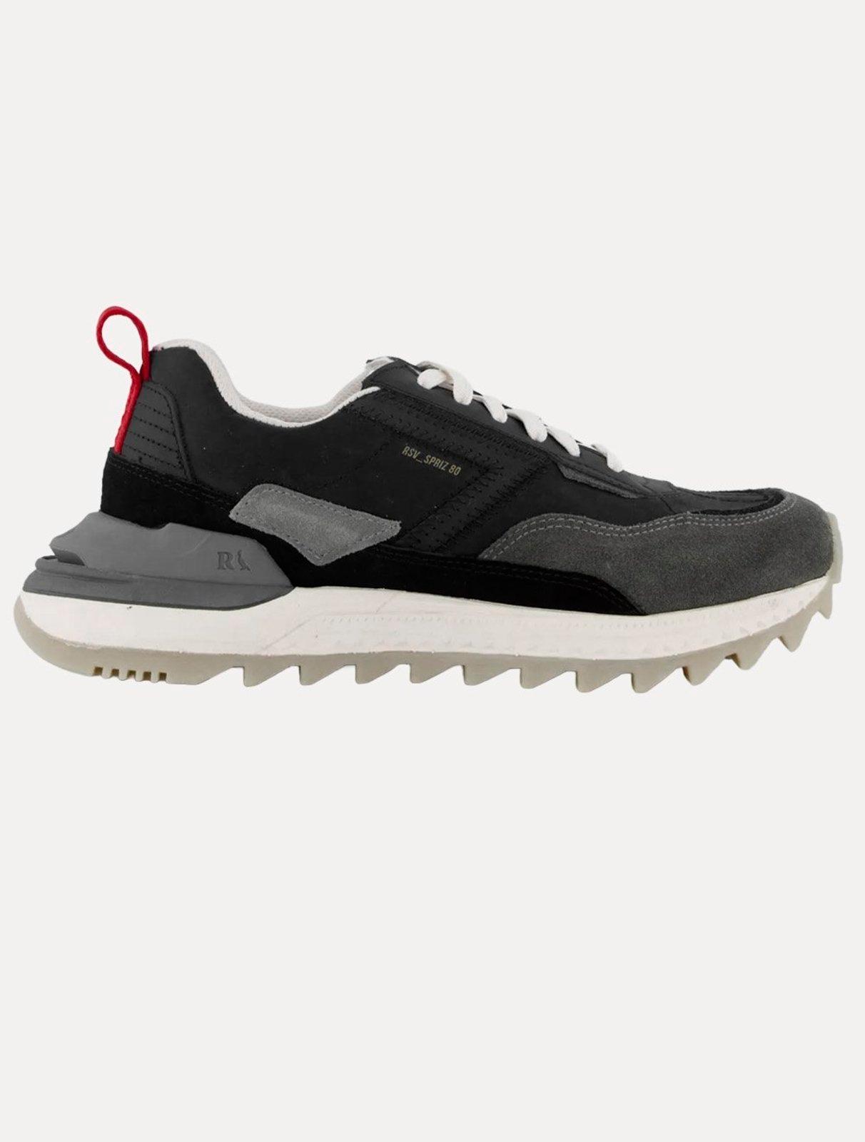 Tênis Reserva Masculino Spriz 80' Cinza Escuro/Preto/Cáqui