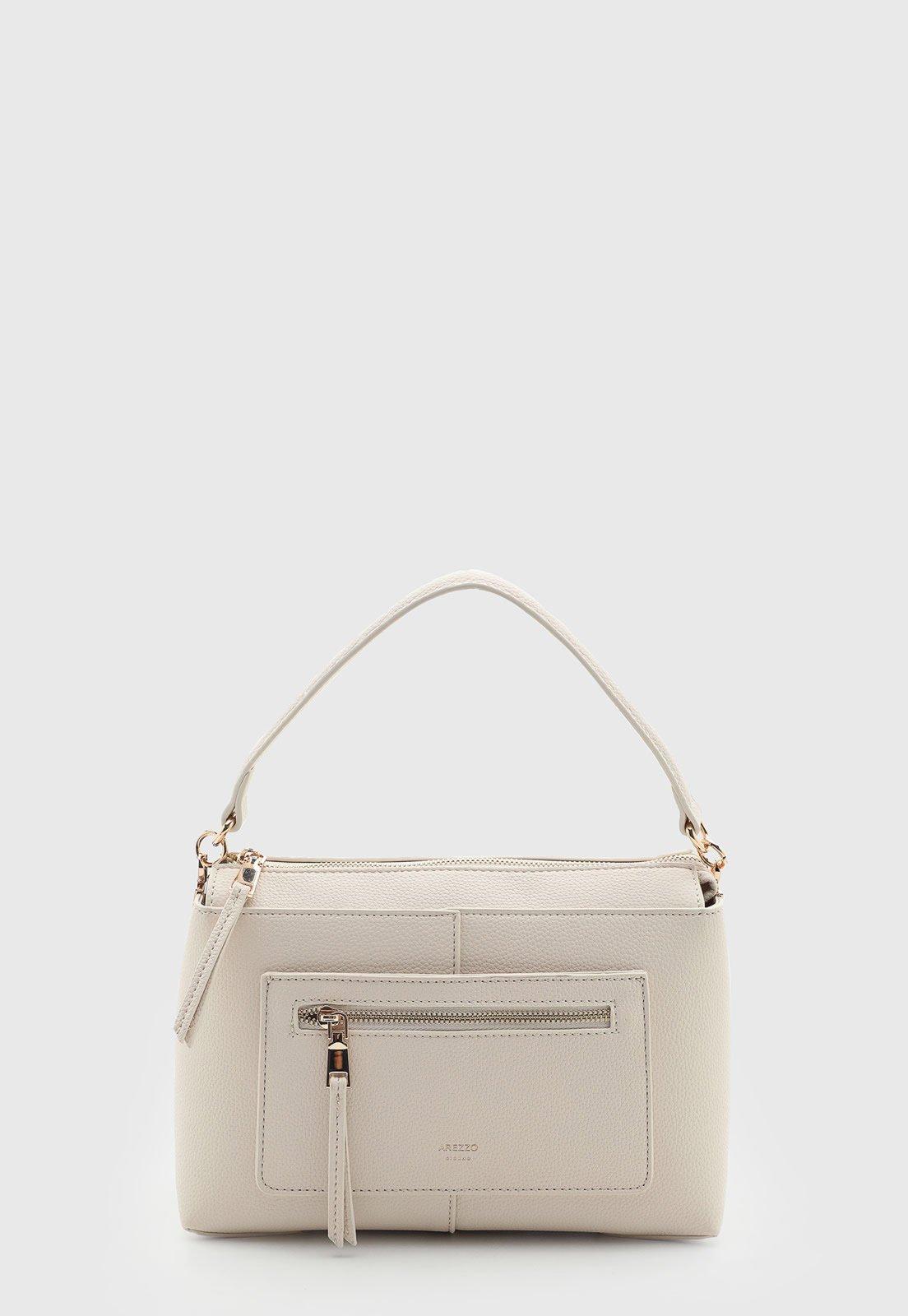 Bolsa Feminina Arezzo Panaco Off-white