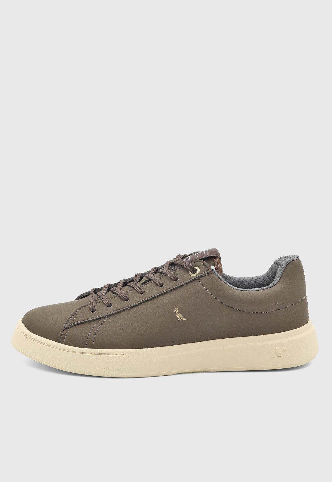 Tênis Masculino Reserva Casual Marrom