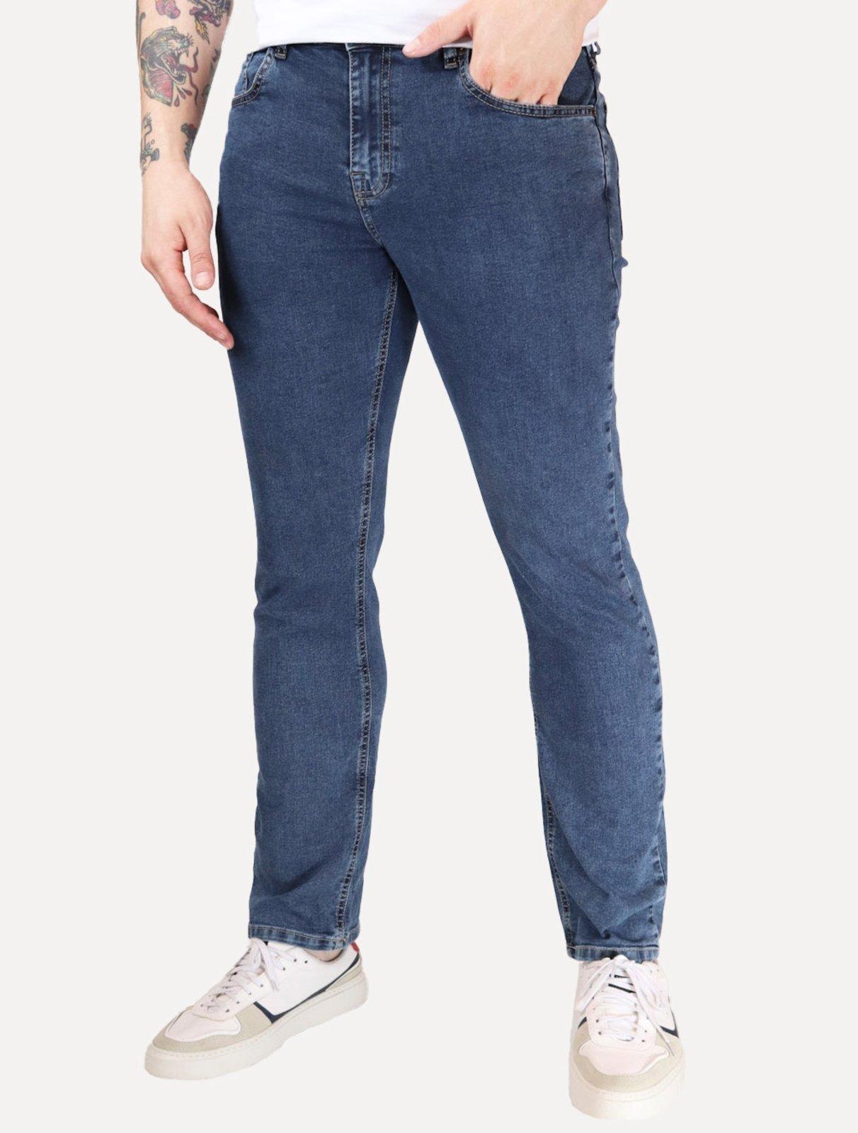 Calça Tommy Jeans Masculina Slim Scanton Plus Médio