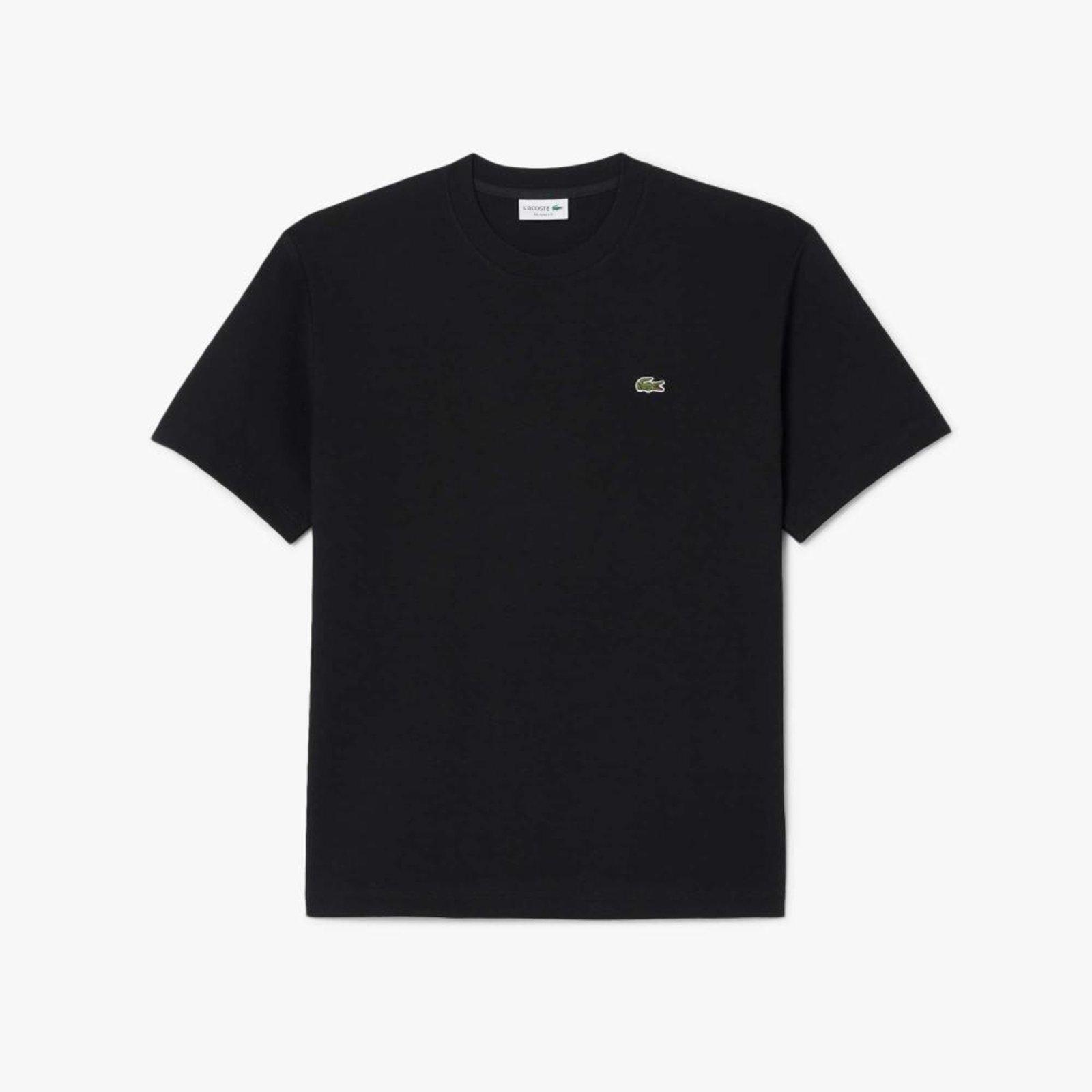 Camiseta de malha de algodão pesado Preto - 2GG Preto