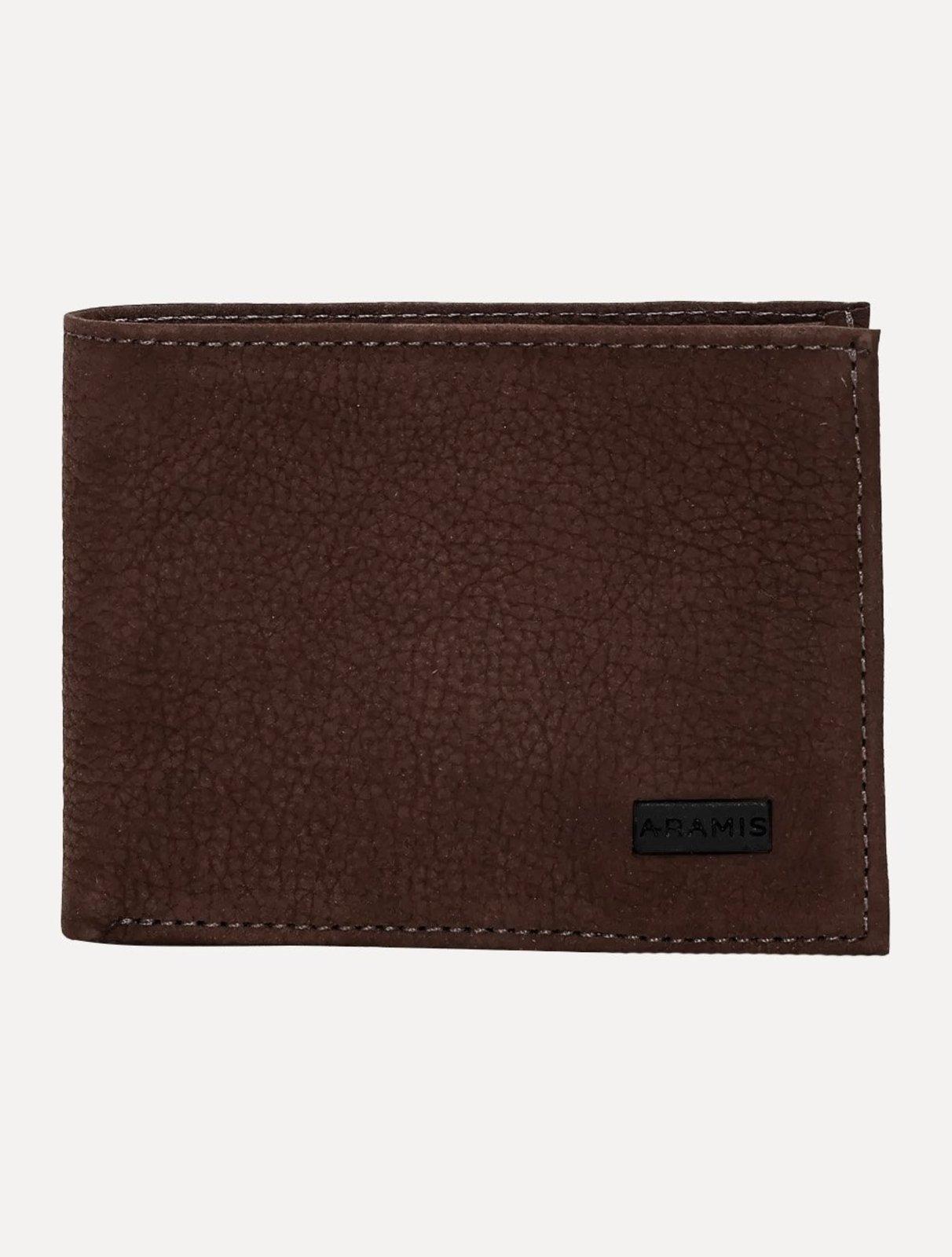 Carteira Aramis Masculina Floater Horizontal Marrom Café