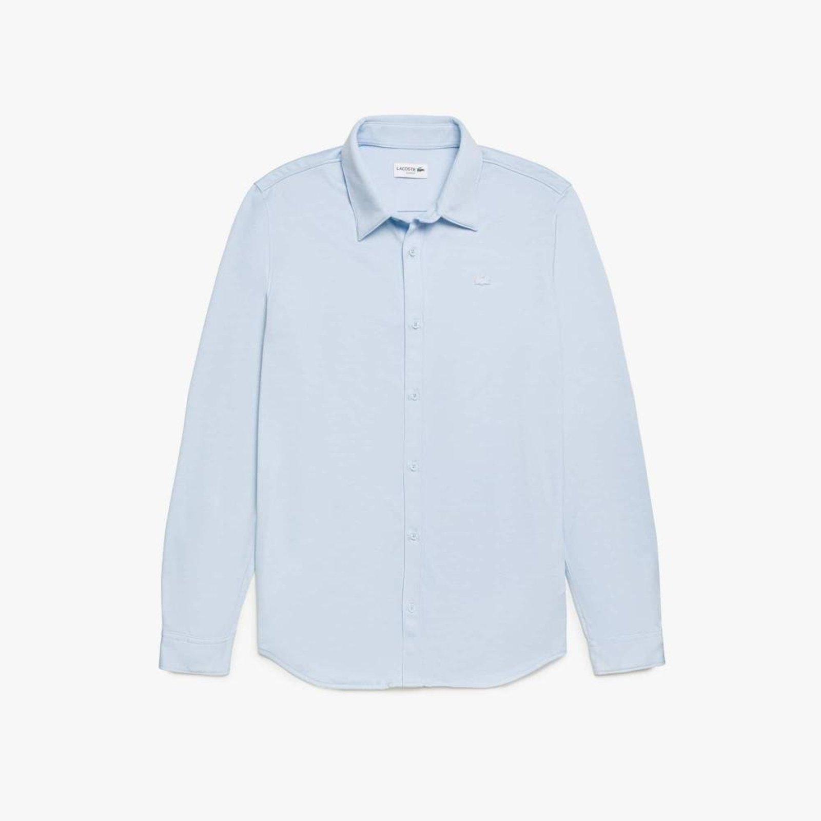 Camisa stretch Ultra-Dry slim fit Azul