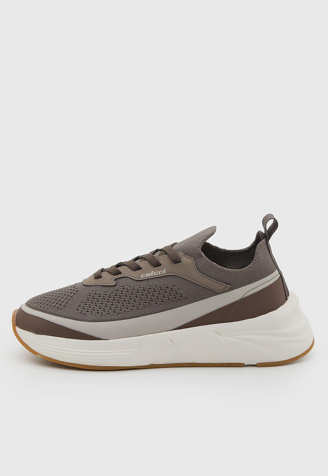 Tênis Masculino Colcci Casual Marrom