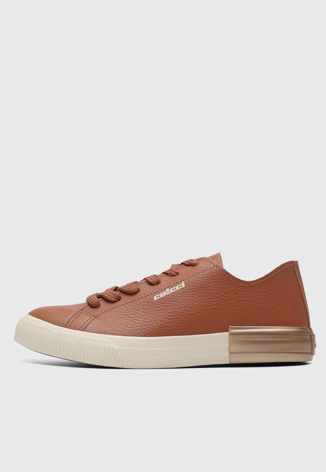 Tênis Feminino Colcci Cadarço Caramelo