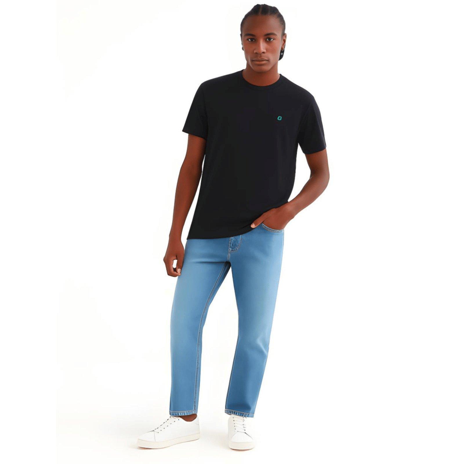Camiseta Masculina Regular Logo C Color Colcci