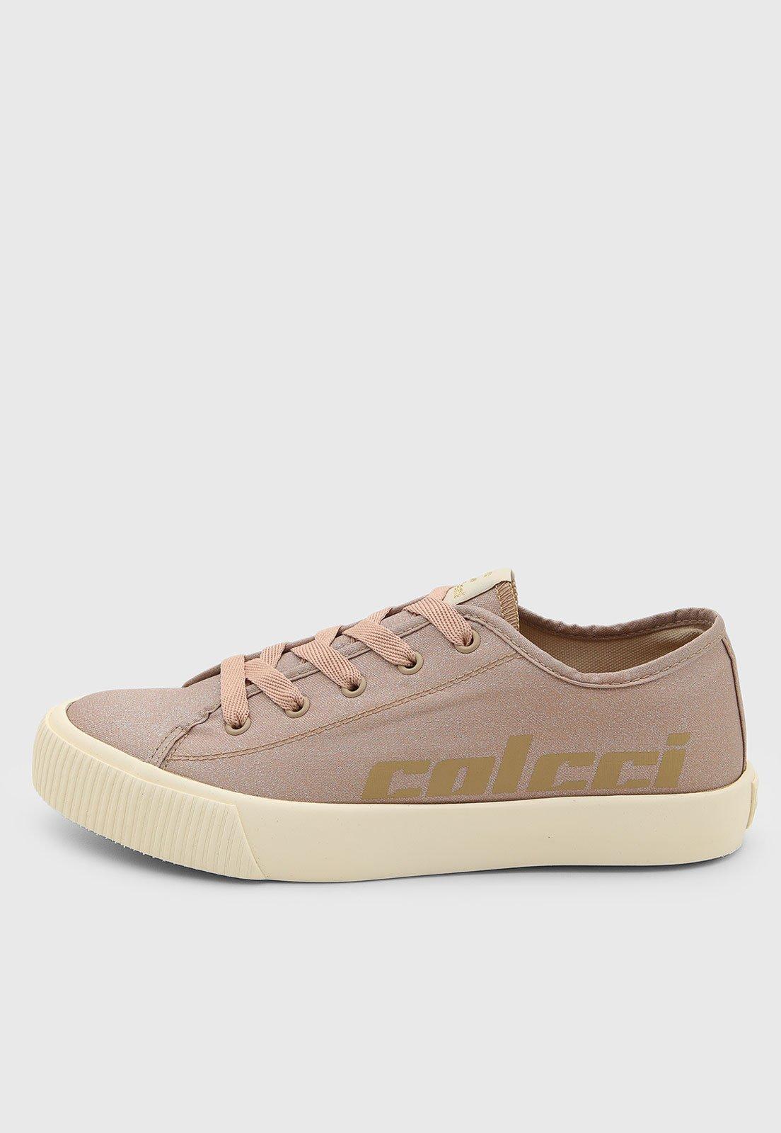 Tênis Feminino Colcci Cano Baixo Nude