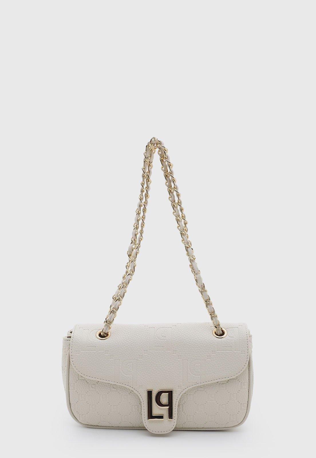 Bolsa Feminina Lança Perfume Pequena Monograma Off-White