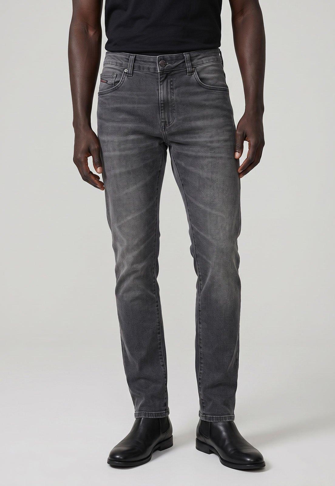 Calça Jeans Colcci Skinny Cinza Escuro