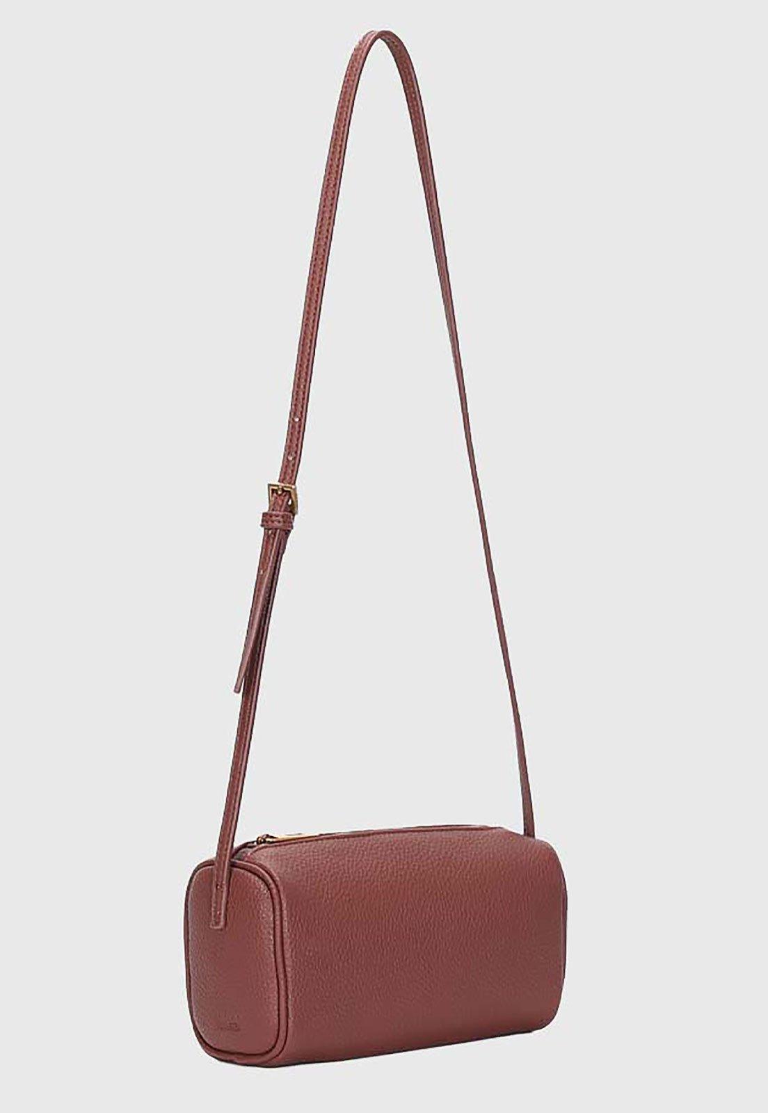 Bolsa Feminina Santa Lolla Pequena Alça Longa Marrom