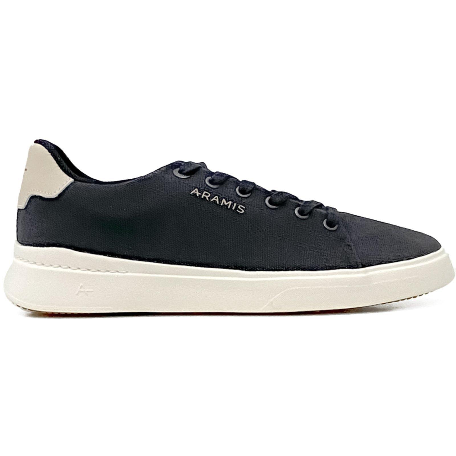 Tênis Aramis Journey Classic Preto e Creme Masculino