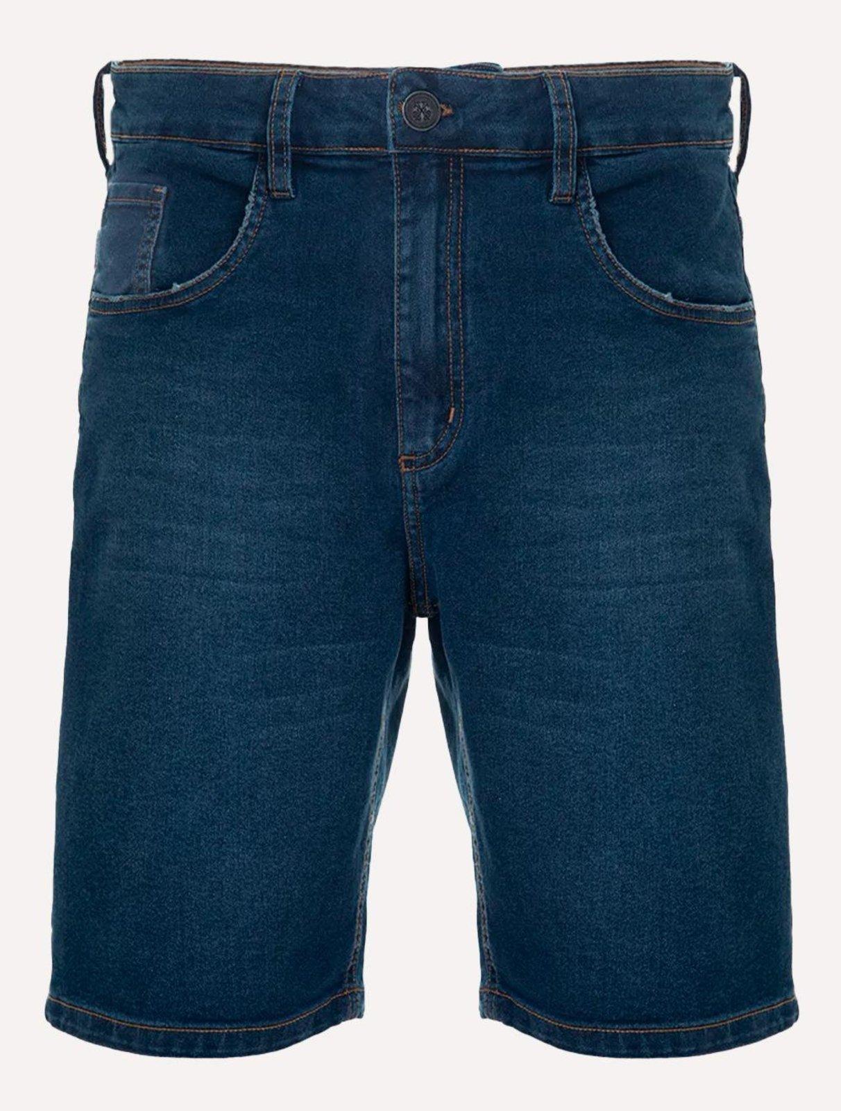 Bermuda John John Jeans Masculina Lausanne Azul Médio