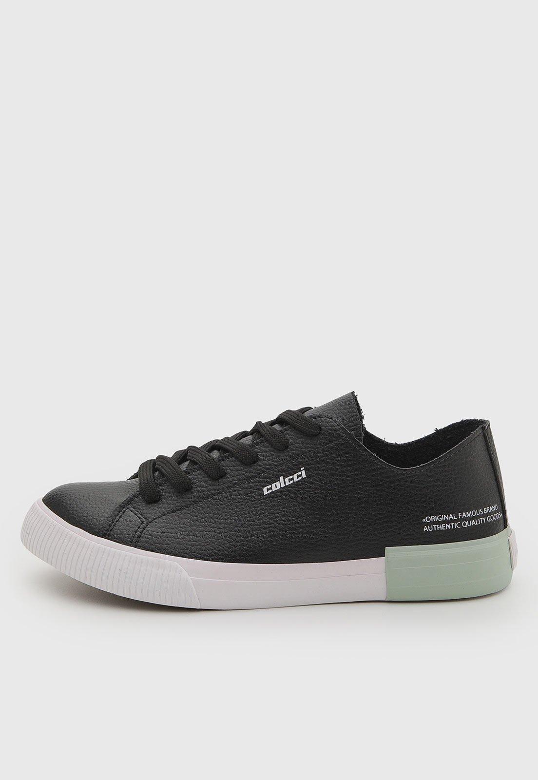Tênis Feminino Colcci Cano Baixo Preto