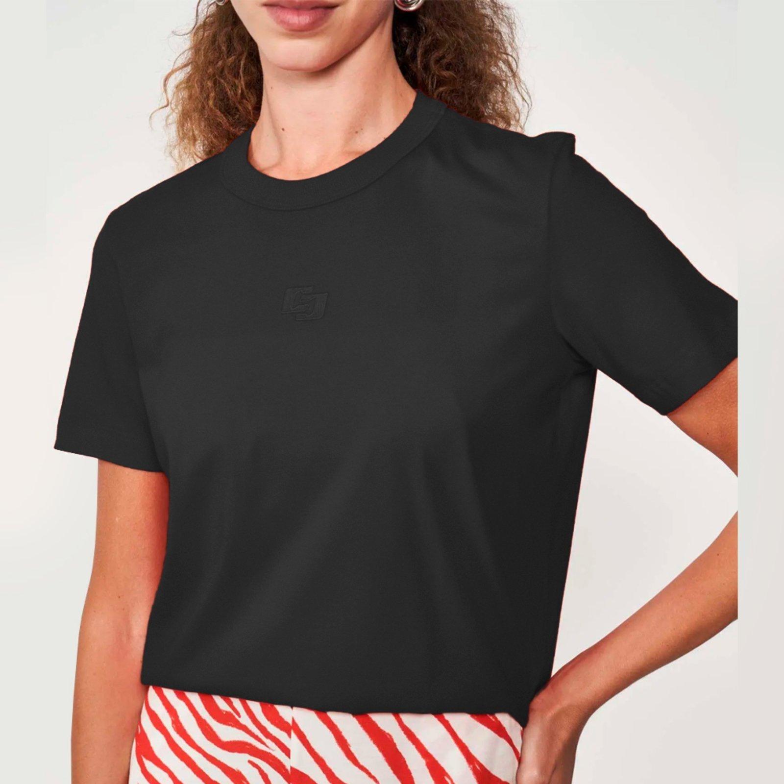Camiseta Colcci Iconic Ou25 Preto Feminino