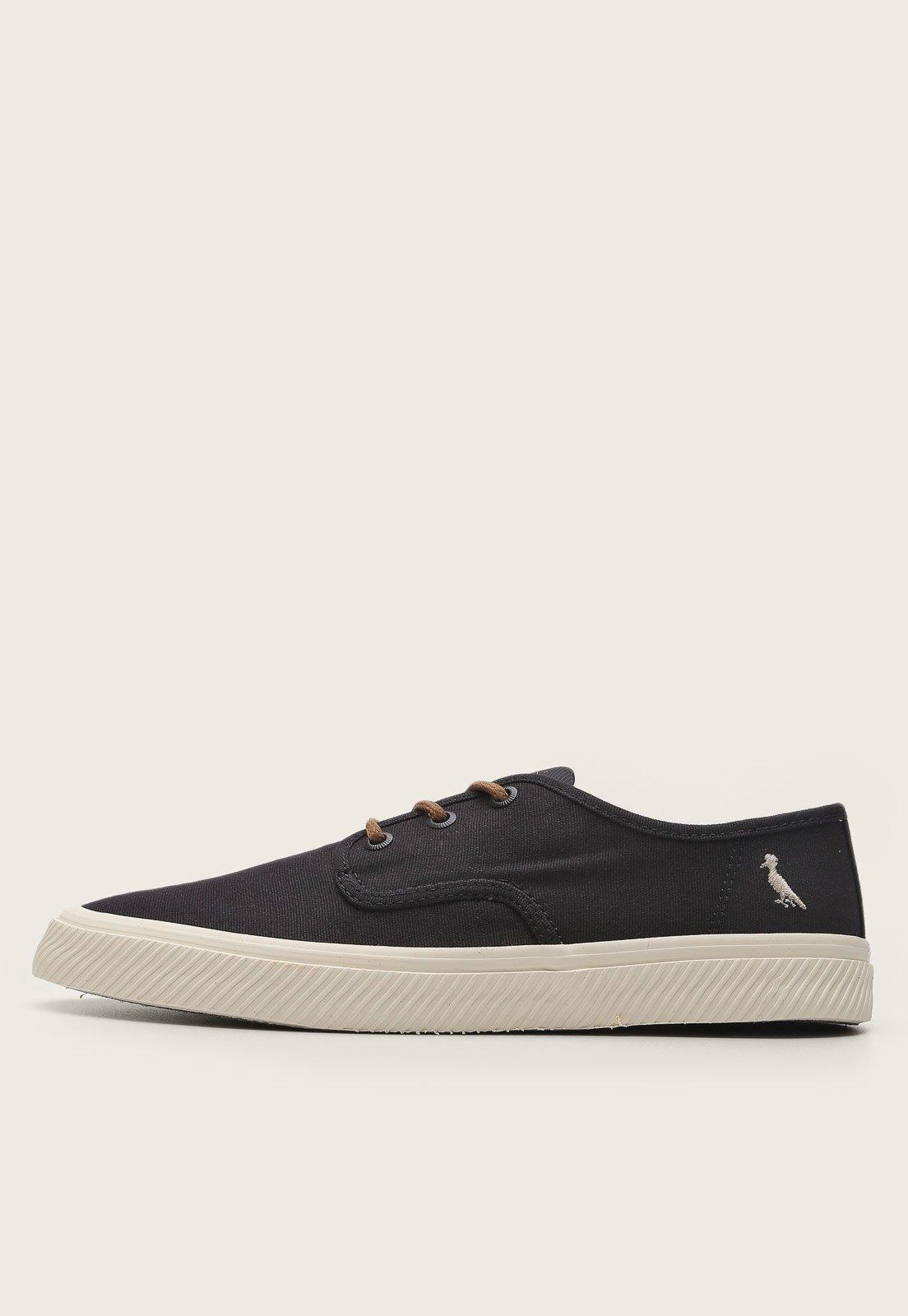 Tênis Lona Reserva Dock Preto